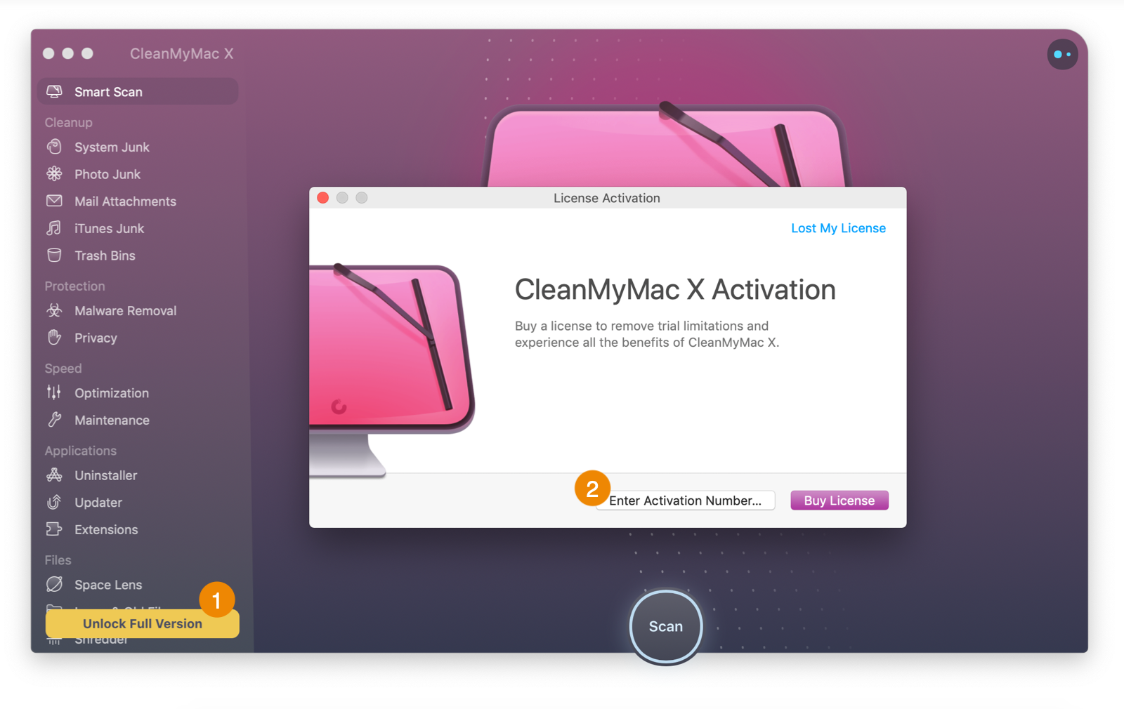Code cleanmymac 3